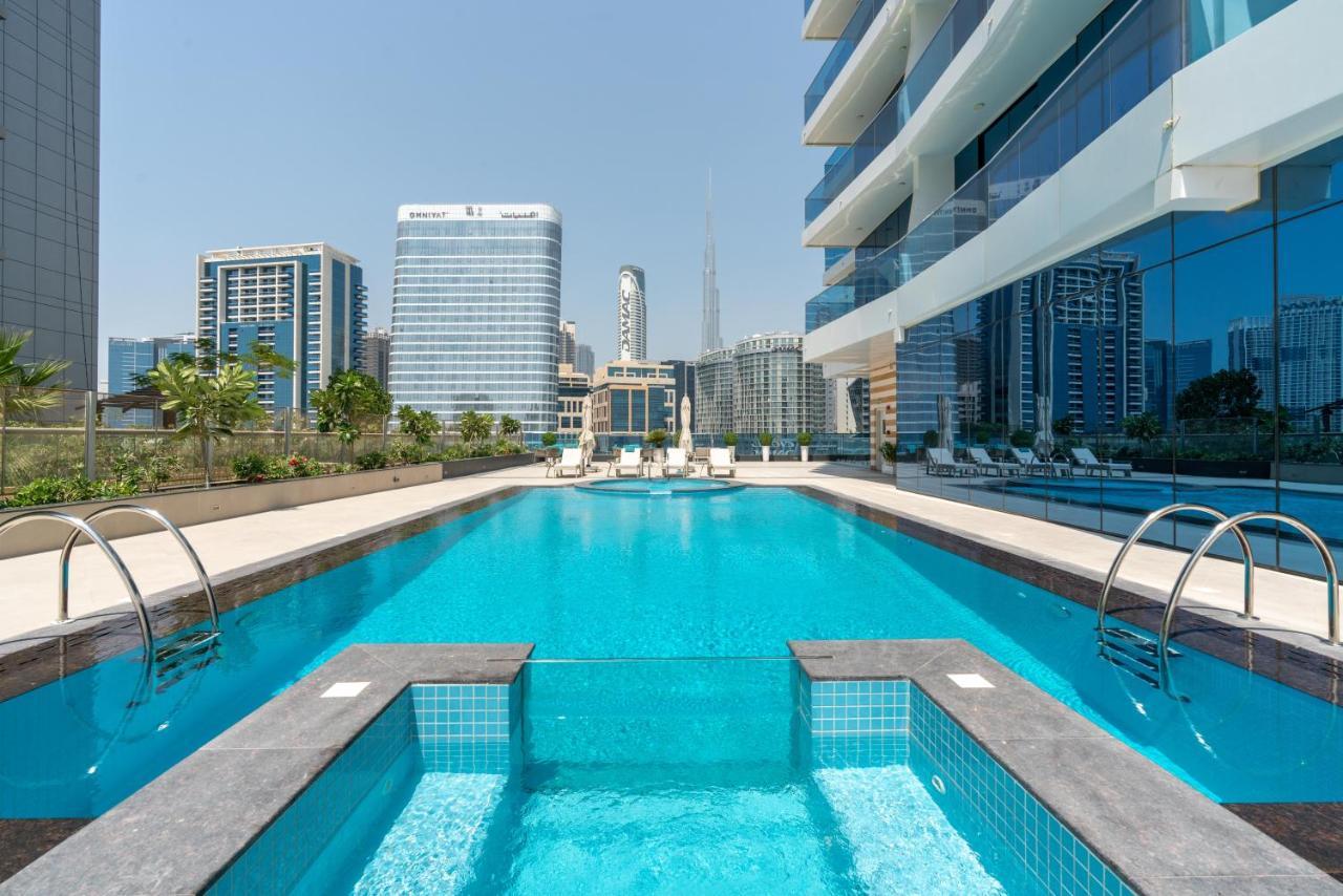 Exclusive Globalstay Apartments In Business Bay Free Parking & More! Dubai Esterno foto