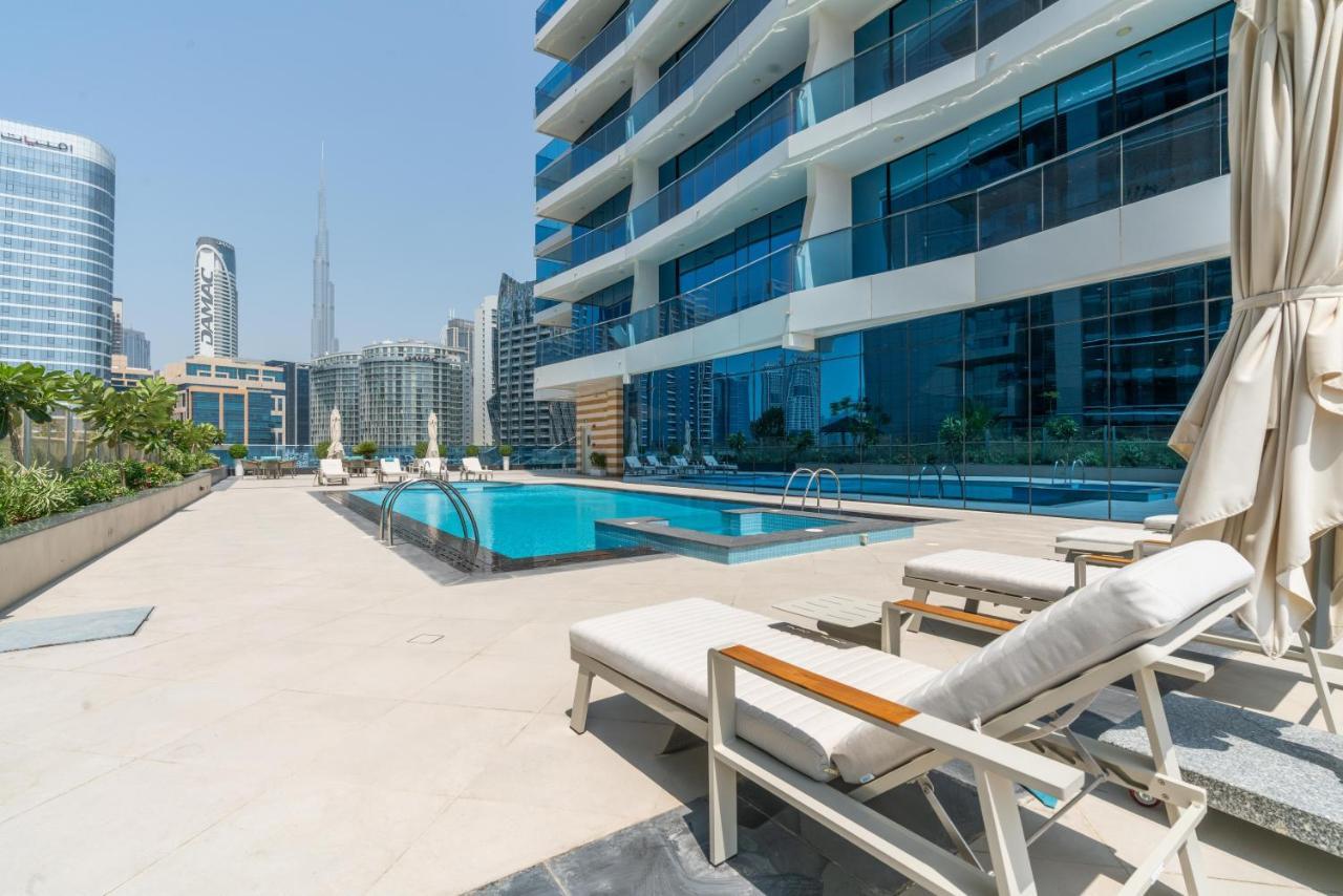 Exclusive Globalstay Apartments In Business Bay Free Parking & More! Dubai Esterno foto